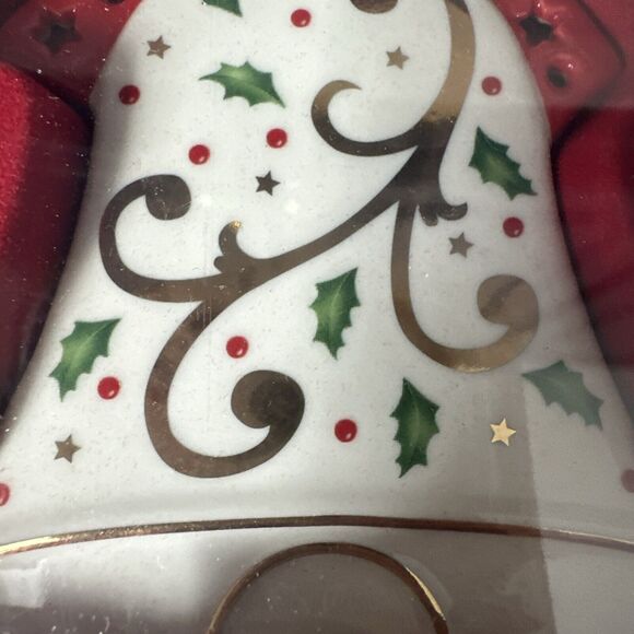 Lenox 2017 Joyous Tidings Bell Christmas Ornament New In Original Packaging - Picture 5 of 9